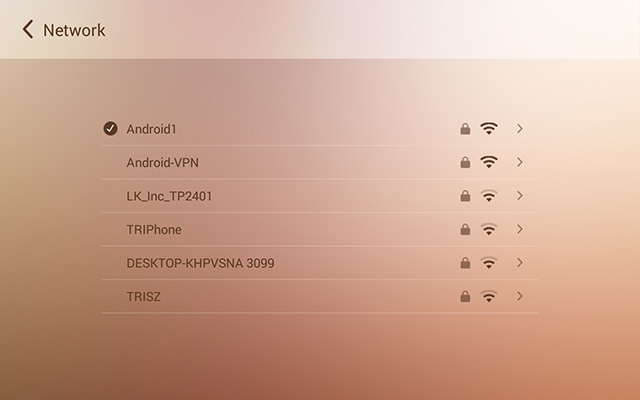 Hdgenius photo frame previous UI to connect wifi